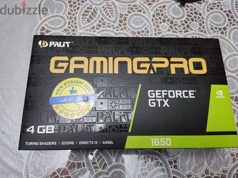 GTX 1650 palit 4gb 1