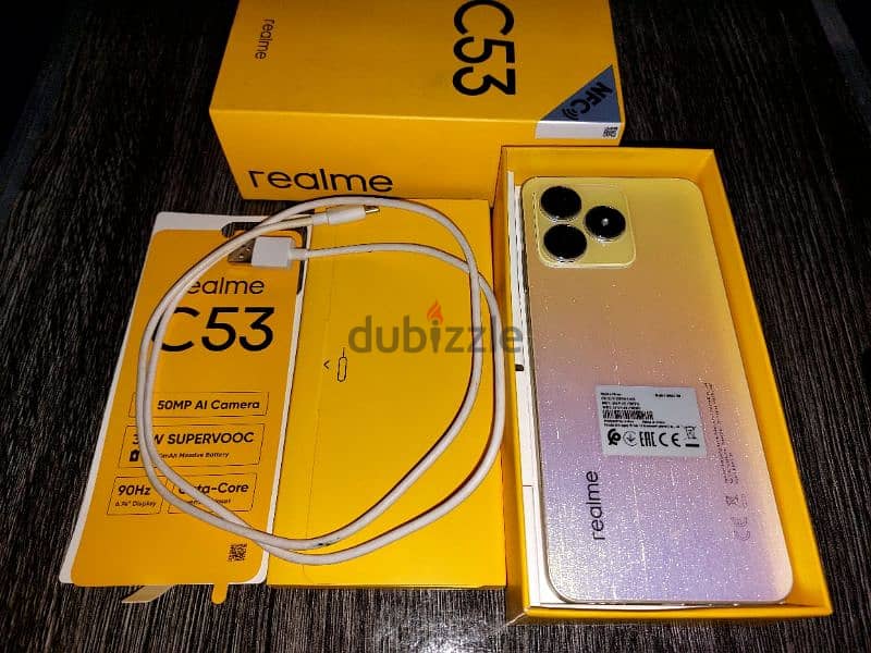 تليفون Realme c53 وارد قطر NFC ضد الصدمات البسبطة 7