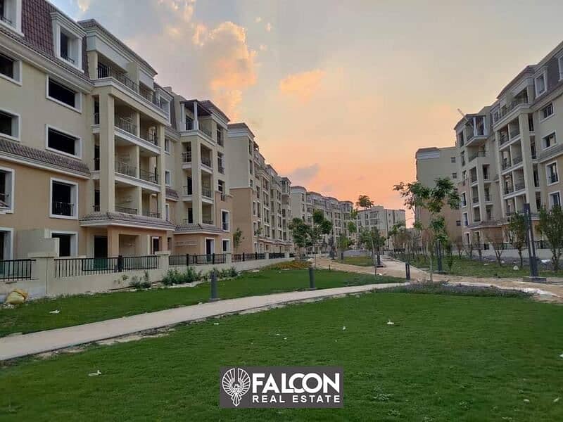 apartment for sale with landscape view in sarai compound on suez road 5