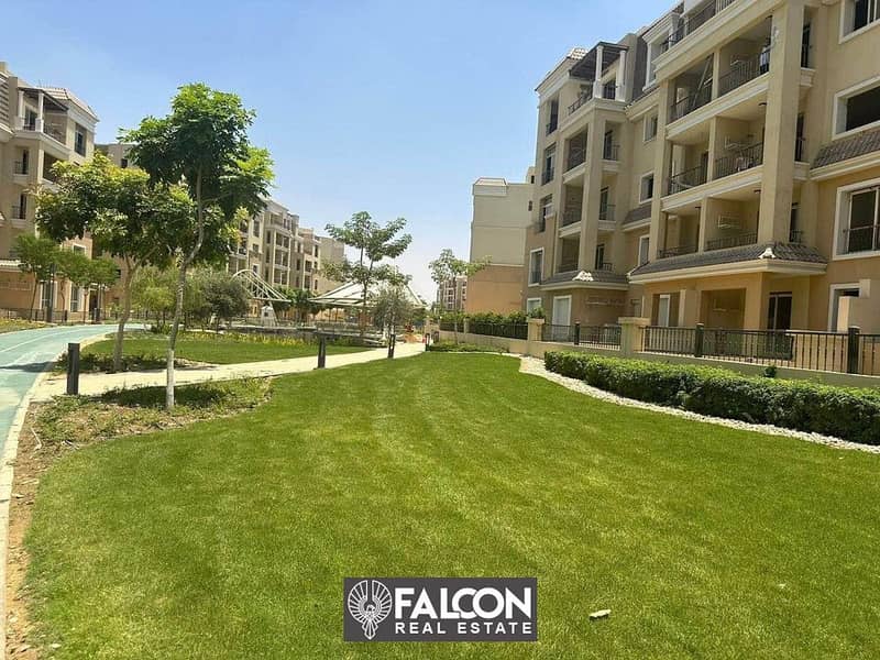 apartment for sale with landscape view in sarai compound on suez road 8