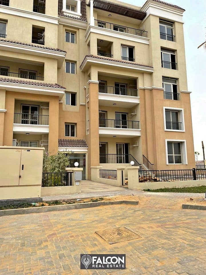 apartment for sale with landscape view in sarai compound on suez road 11