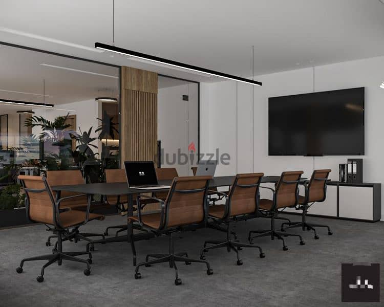 مقر اداري للايجار 700م ف كايرو فستفال التجمع الخامس Office For Rent700 9