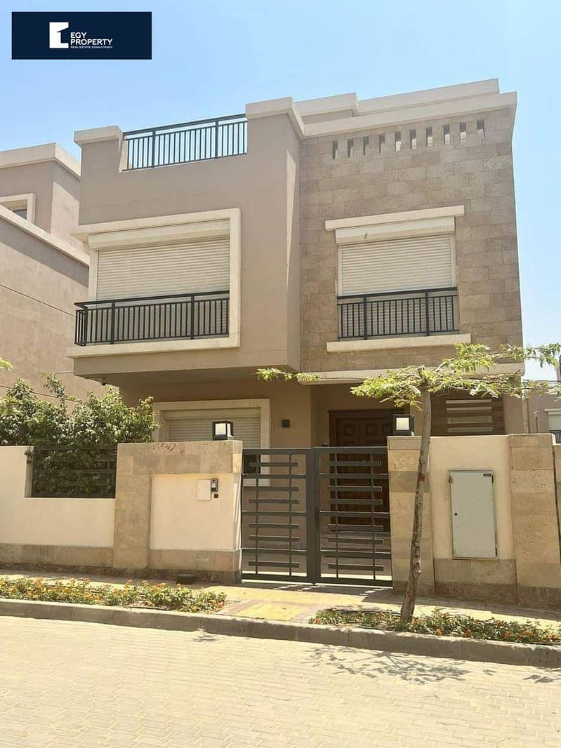 Standalone Villa For Sale Ready To Move With Lowest Price In Taj City - New Cairo 0