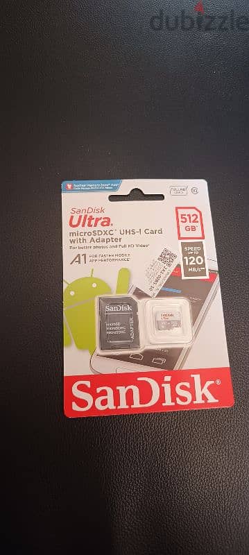 للبيع كارت ميموري 512 جيجا SanDisk 1