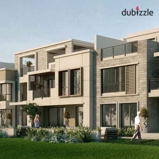 Semi-finished townhouse corner resale  in Taj City, First Settlement - on Suez Road - Taj City New Cairo 0