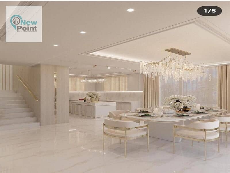 Fully finished ultra super deluxe apartment for sale in an integrated compound in Sheikh Zayed, delivery in one year and in installments over 7 years 2