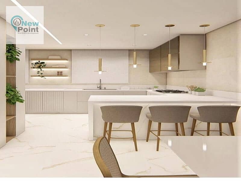 Fully finished ultra super deluxe apartment for sale in an integrated compound in Sheikh Zayed, delivery in one year and in installments over 7 years 5