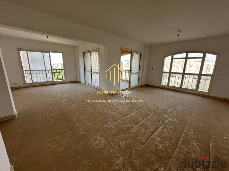 Apartment 200 m for sale in cash at Madinaty B1, open view, main street, north-east direction, uniqe , exclusive 2