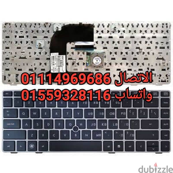 كيبوردات hp Elitbook 8470p الاوريجينال 0