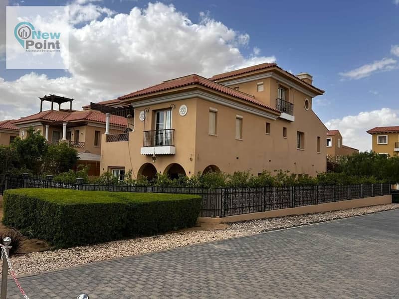 Stand alone villa for sale, fully finished, with immediate receipt, in Hyde Park, New Cairo | In installments 12