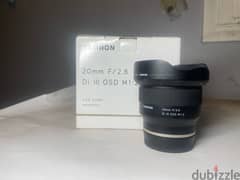 tamron 20 mm for sony 0