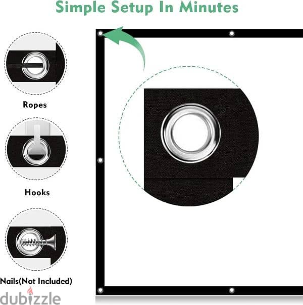 Simple Taotique Projector Screen 4