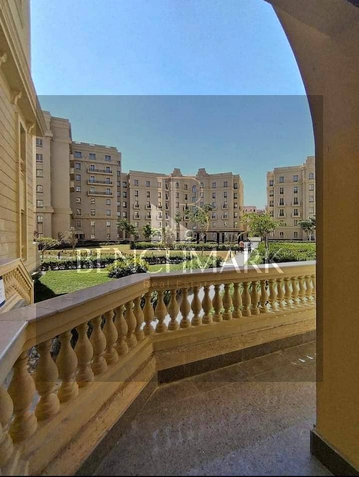 Apartment 400 m for sale delivery soon Garden City in R5 New Capital finished with ACs 12-year installments in front of iconic tower on Bin Zayed axis 6