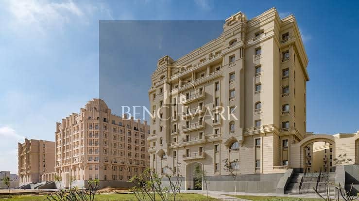 Apartment 400 m for sale delivery soon Garden City in R5 New Capital finished with ACs 12-year installments in front of iconic tower on Bin Zayed axis 12