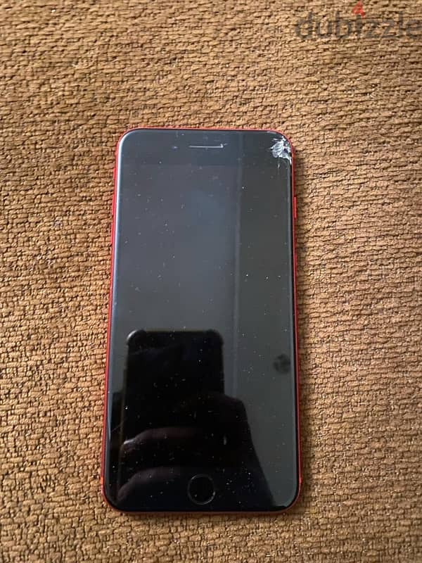 iPhone 8 Plus in very good condition product (red ) with box 0