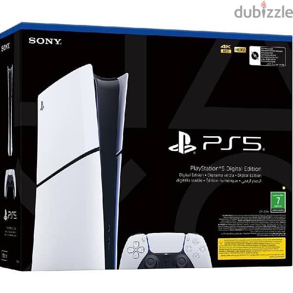 PS5 slim digital edition 1T 0