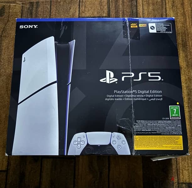 PS5 slim digital edition 1T 2