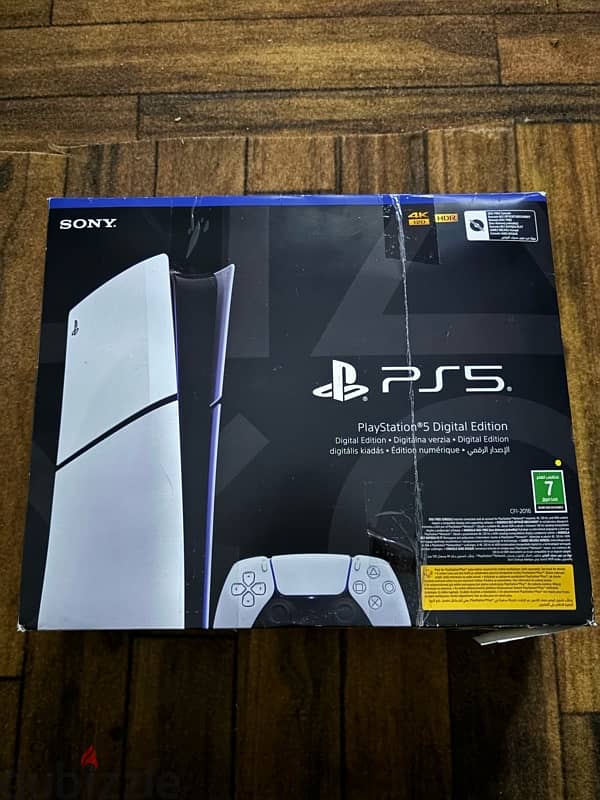 PS5 slim digital edition 1T 3