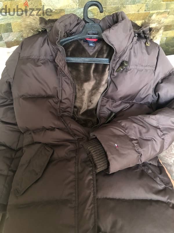 original tommy hilfiger jacket for women feathers filled 0