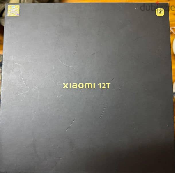 Xiaomi Mi 12T + pre order bundle box 4