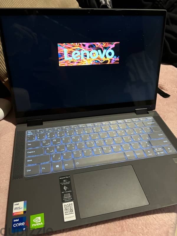 Laptop Lenovo Flex 5 Touch  Core I7 11 Gen and Nividia, 16 GB, 512SSD 3