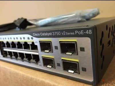 cisco 3750 v2 48 port poe 4 sfp