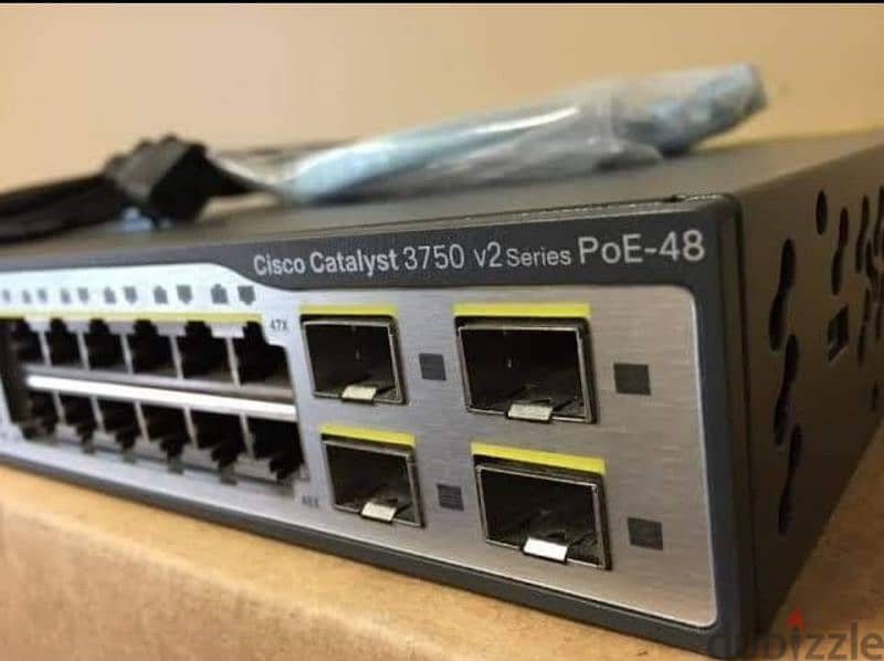 cisco 3750 v2 48 port poe 4 sfp 0