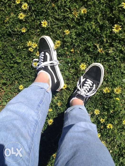 Vans old shop skool aesthetic