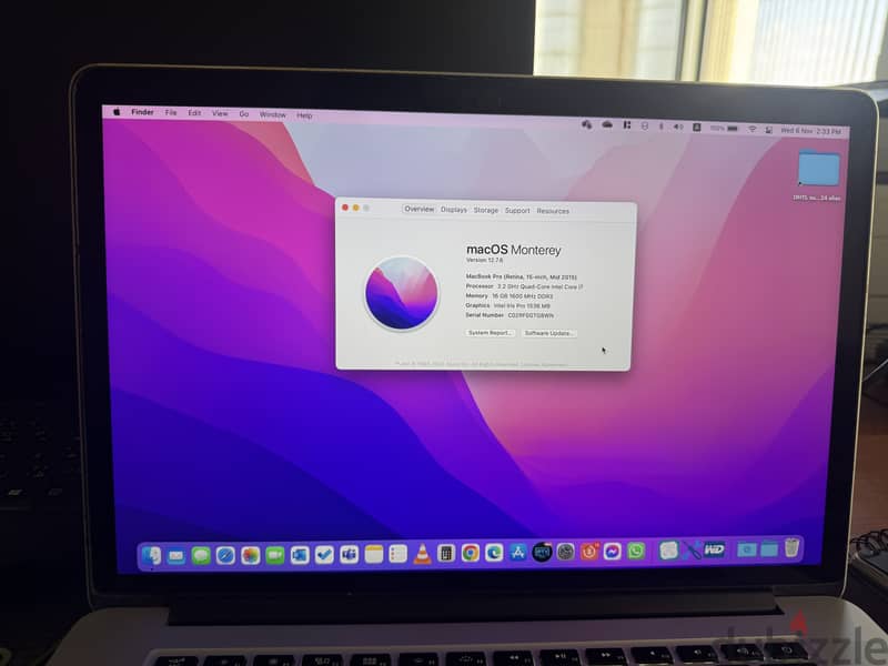 MacBook Pro Mid 2015 [15 inch] 12