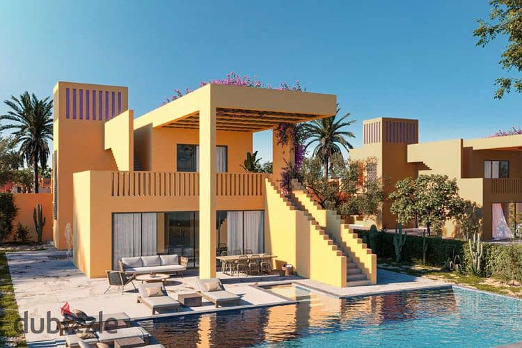 Standalone Villa For Sale ( open lagoon view )  in North Bay Orascom El Gouna Red Sea Fully finished with kitchen cabinets + Ac 2