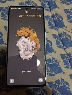 سامسونج m55 5g اللون الاخضر 256/8 استعمال شهر 0