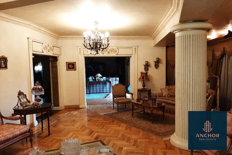 Apartment Ready to Move Super Deluxe Finishing Italian Marble With Garden View in a Prime Location Ard al Golf Heliopolis 6