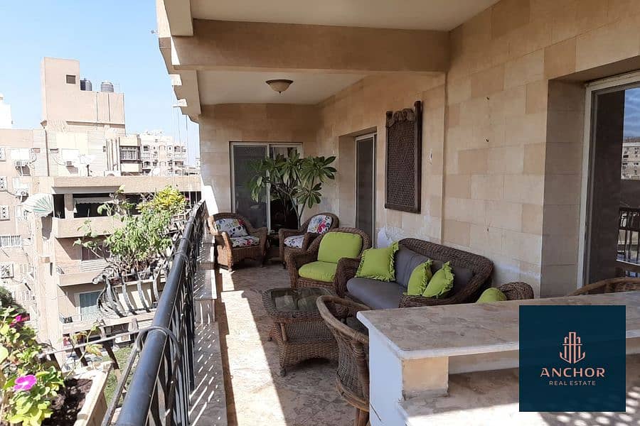 Apartment Ready to Move Super Deluxe Finishing Italian Marble With Garden View in a Prime Location Ard al Golf Heliopolis 7