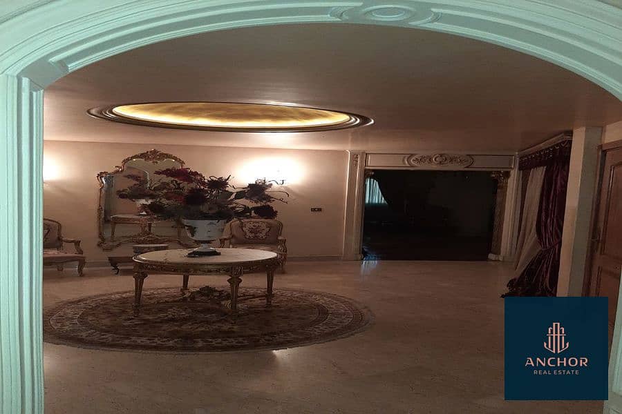 Apartment Ready to Move Super Deluxe Finishing Italian Marble With Garden View in a Prime Location Ard al Golf Heliopolis 14