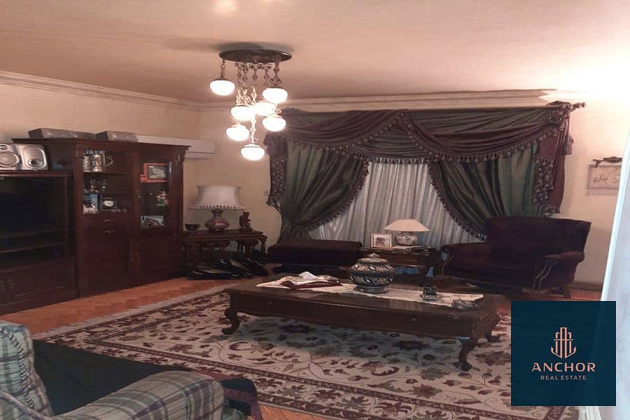 Apartment Ready to Move Super Deluxe Finishing Italian Marble With Garden View in a Prime Location Ard al Golf Heliopolis 15