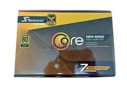 Seasonic GM-650 Watt - 80 Plus Gold -semi modular