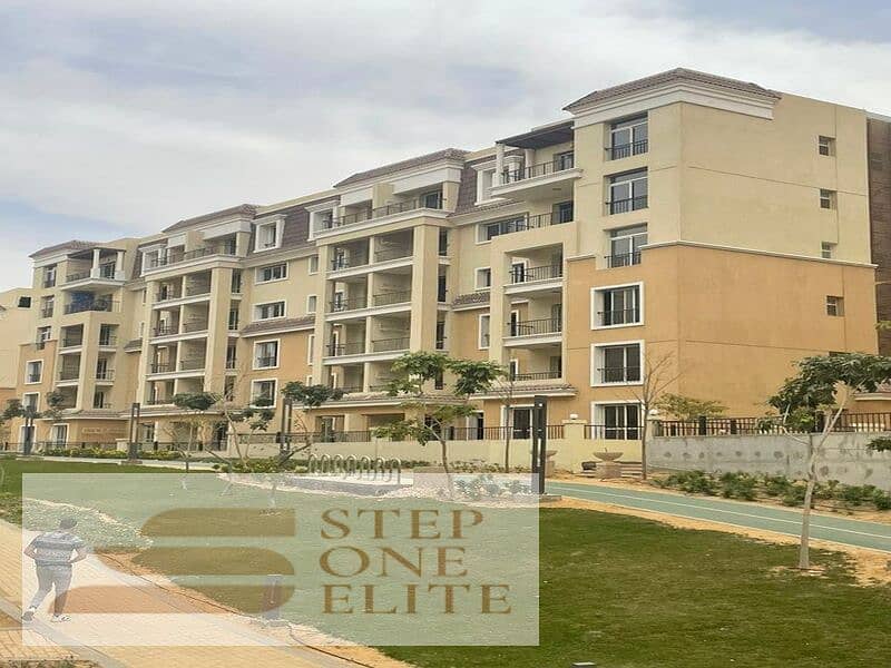 For quick sale, a 3-bedroom apartment, a bargain price, in Sur Madinaty, in Sarai Compound 9