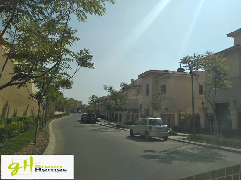 Villa for sale in Uptown Cairo, area 386 square meters, fully finished, best location 0