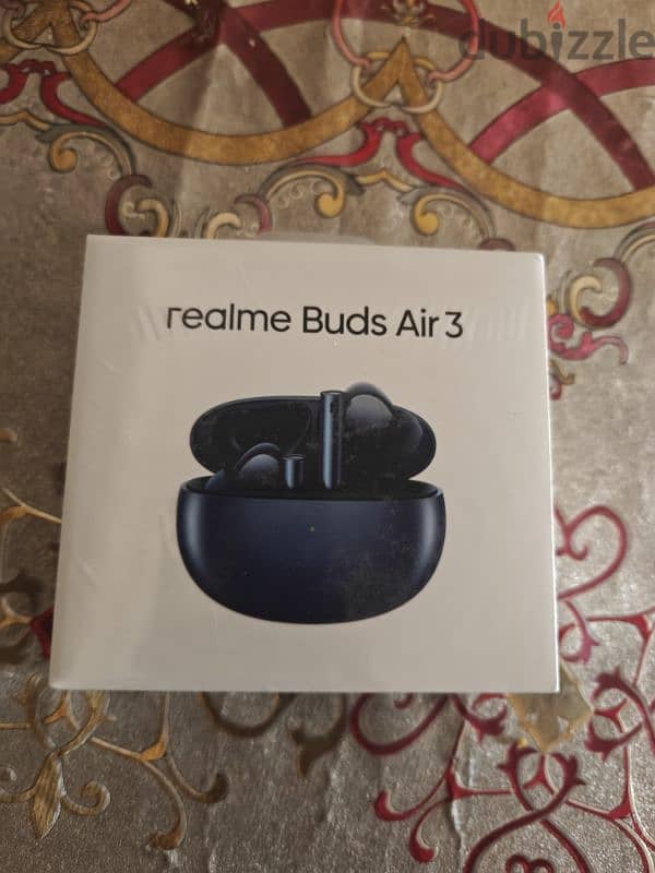 realme buds air 3 جديده متبرشمة 3