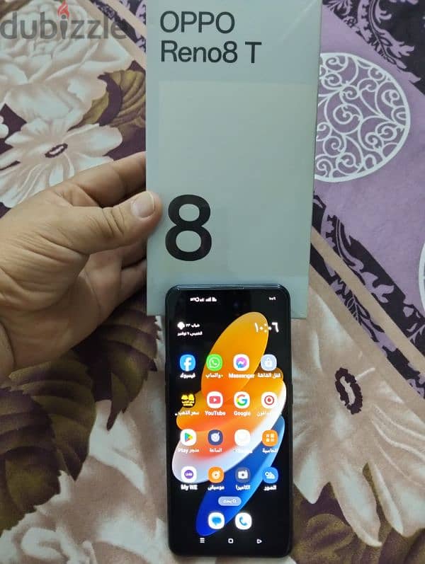 موبايل oppo Reno 8t وارد السعوديه بكل مشتملاته 3