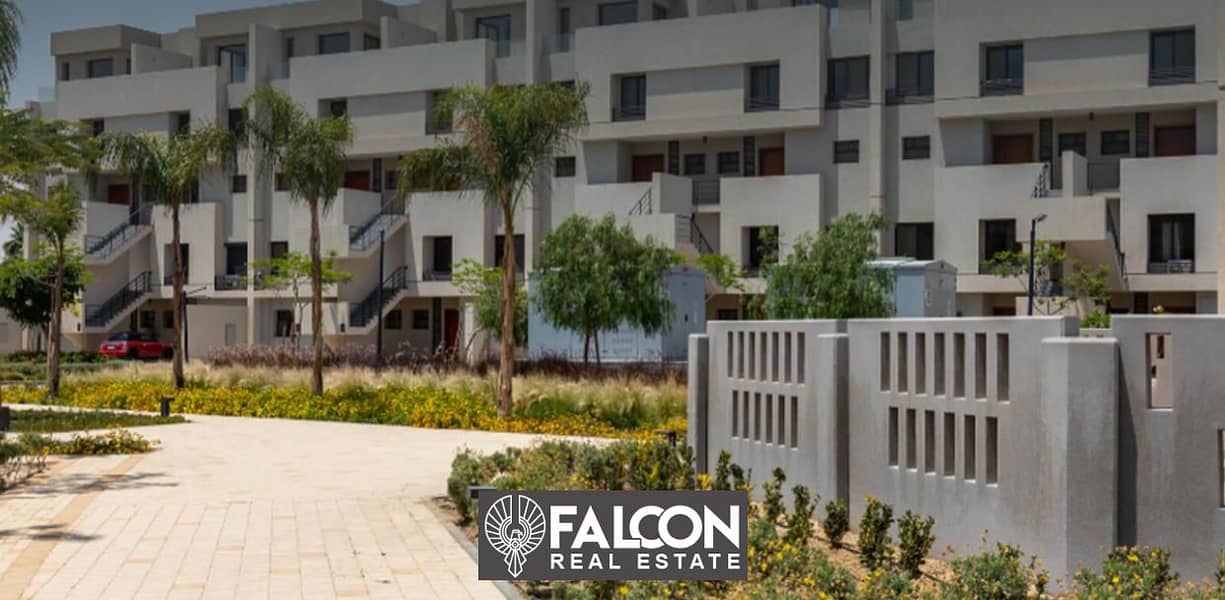 own a 135 sqm apartment, fully finished, with the lowest delivery rate and the rest of the amount in installments over 6 years in the heart of El 2