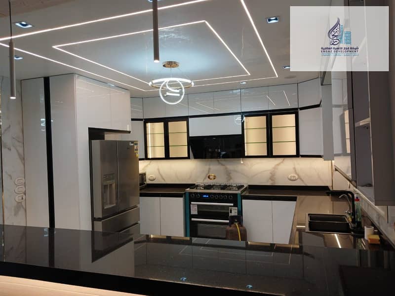 260sqm apartment in Beit Al Watan, alasasy 6th of October City, 4rooms 8