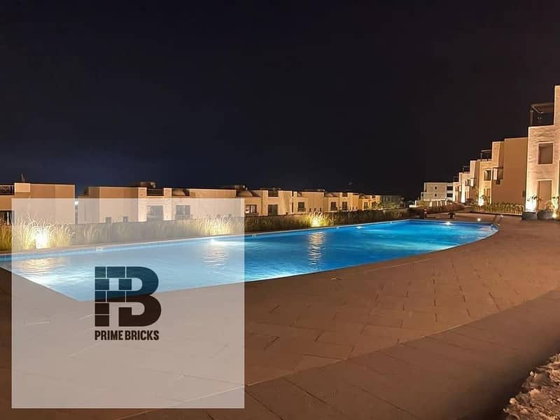 للبيع دوبلكس بجاردن متشطب فيو على لاند سكيب في مكادي هايتس الغردقة Makadi Heights Hurghada من شركة اوراسكوم Orascom 5