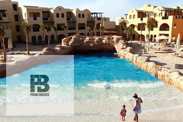 للبيع دوبلكس بجاردن متشطب فيو على لاند سكيب في مكادي هايتس الغردقة Makadi Heights Hurghada من شركة اوراسكوم Orascom 7