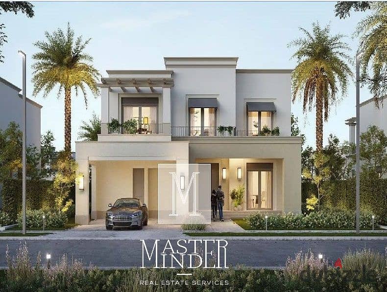 Fully Finished Standalone villa for sale with installments till 2030 in Belle Vie - Emaar Misr 3