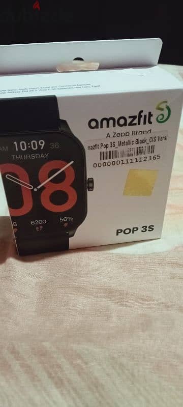 ساعة ذكية أمازفيت Smart watch amazfit pop3s 3