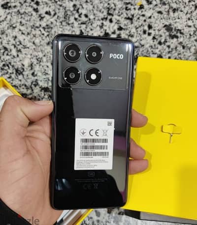 poco x6 pro 512/12 للبيع او للبدل