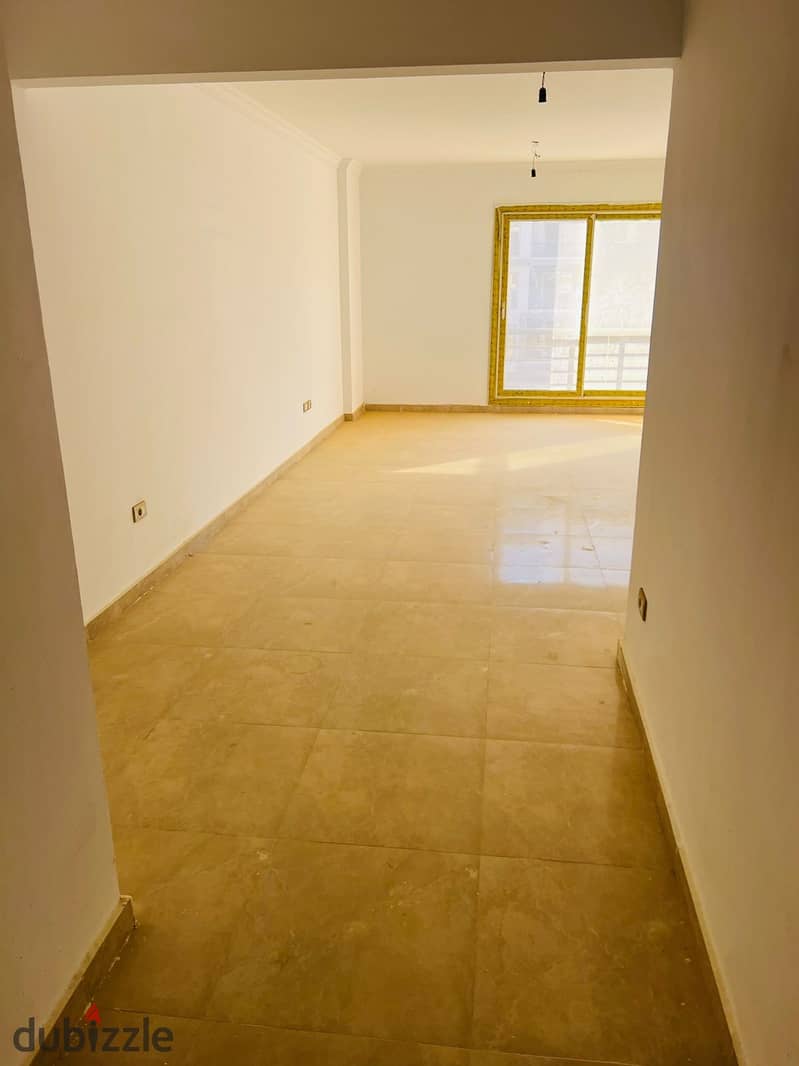 Apartment for sale from the Housing and Development Bank, fully finished, receiving one year’s installments over 7 years, in the heart of New Zayed 12