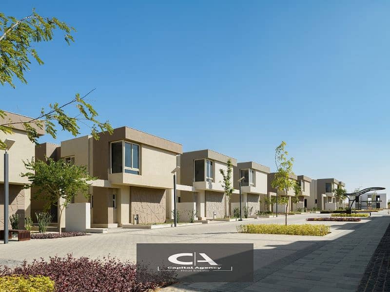 3-bedroom apartment for sale with a 5% down payment in the heart of October in Badya Palm Hills Compound View on the landscape | Installments over 10 12