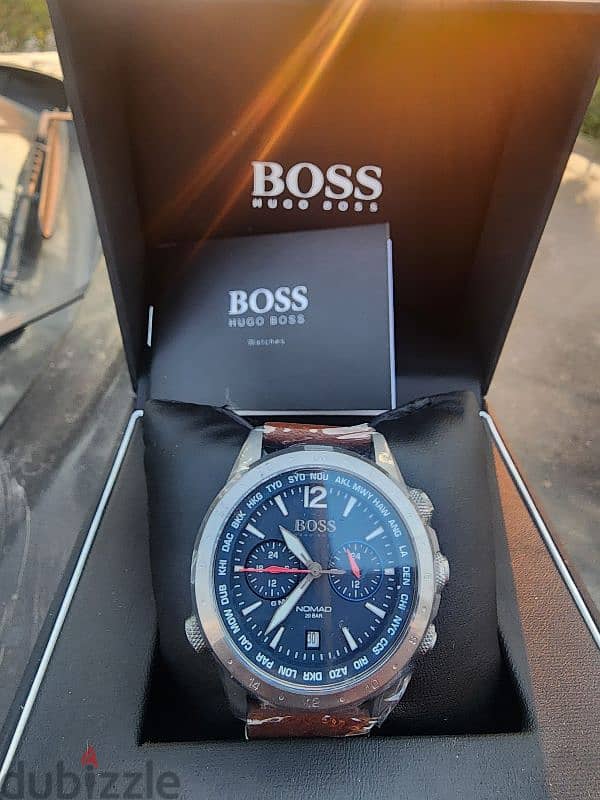 ساعة بوص أصلية boss watch 6